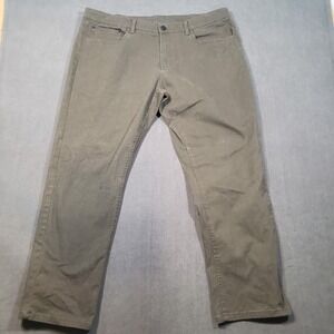English Laundry 5-Pocket Pants Mens 40x30 Olive Green Stretch Cotton‎ Twill